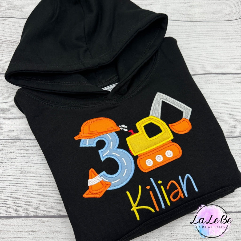 Bagger Geburtstagspullover für Jungen - lalebecreations.de