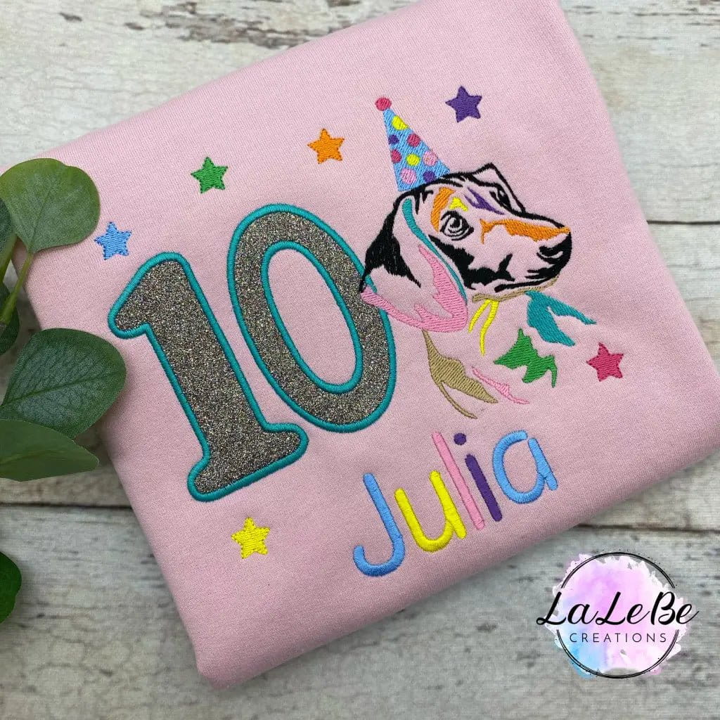 Dackel Hund Geburtstagspullover für Kinder