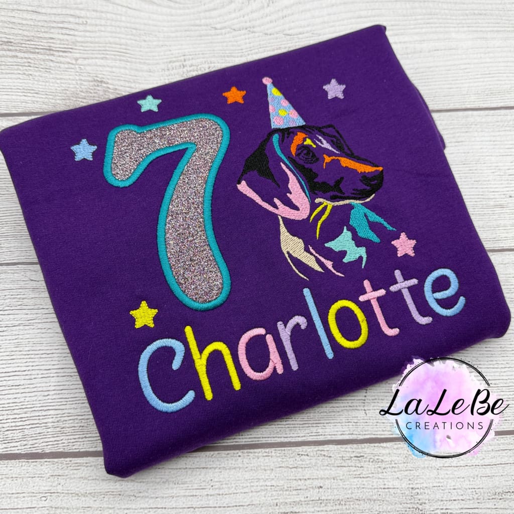 Dackel Hund Geburtstagspullover für Kinder