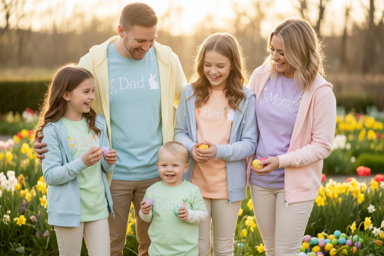 Easter Family Banner