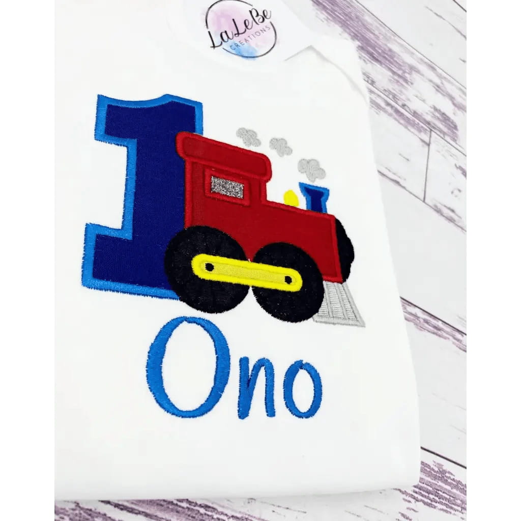 Eisenbahn Geburtstags-T-Shirt für Jungen