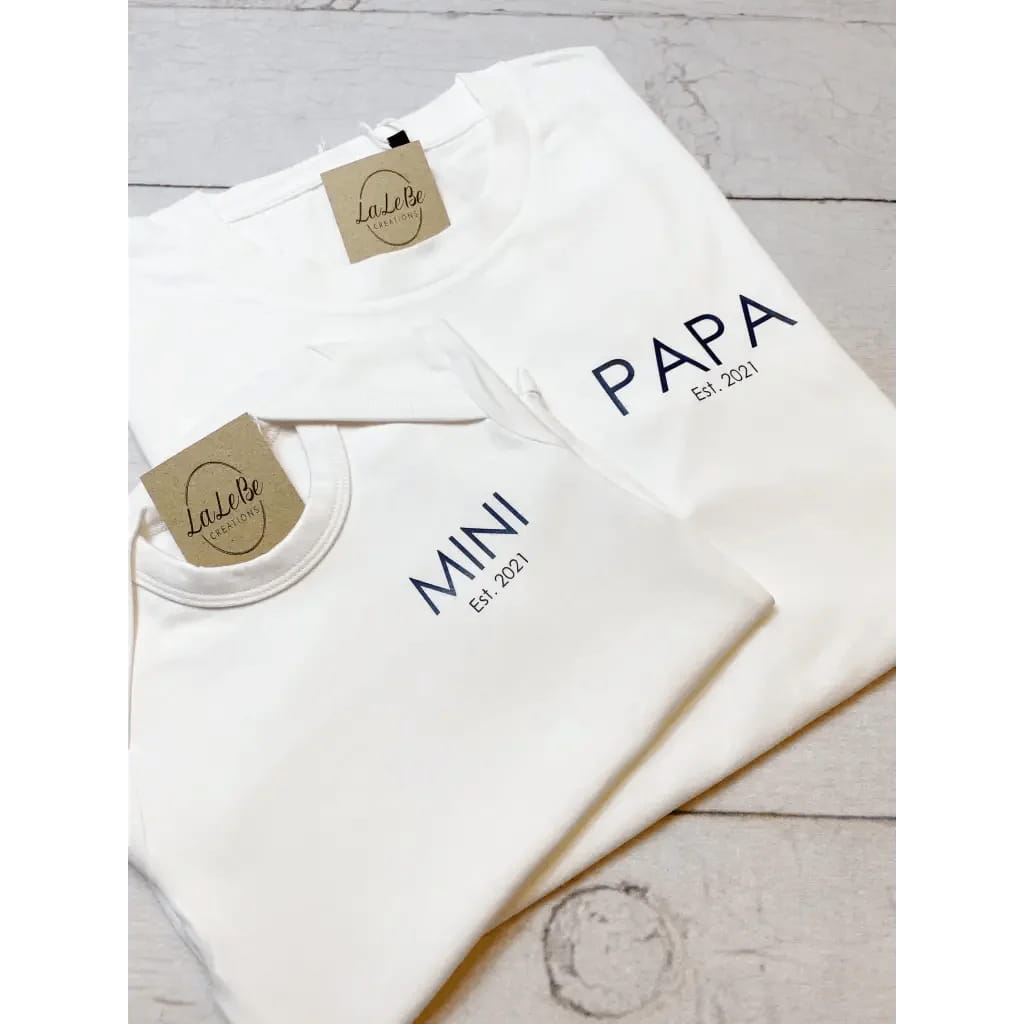 Familienoutfit Mini Papa Mama