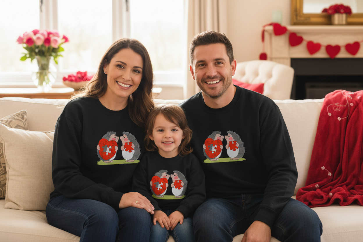 Valentinstag Igel Partnerlook - Sweatshirt & Hoodie