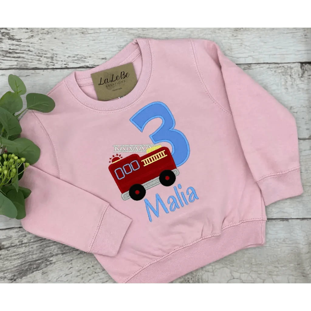 Feuerwehrauto Geburtstagspulli