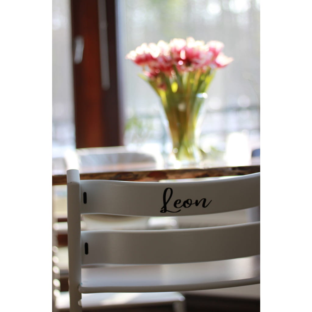 Hochstuhl Aufkleber personalisierter für den Tripp Trapp