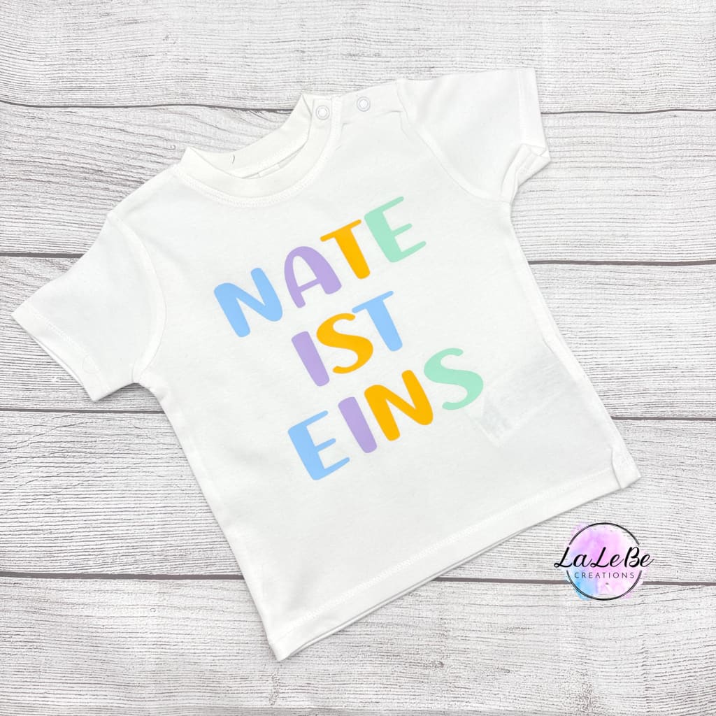 Kinder Geburtstagsshirt , Geschenk für Mädchen oder Junge, Personalisiert