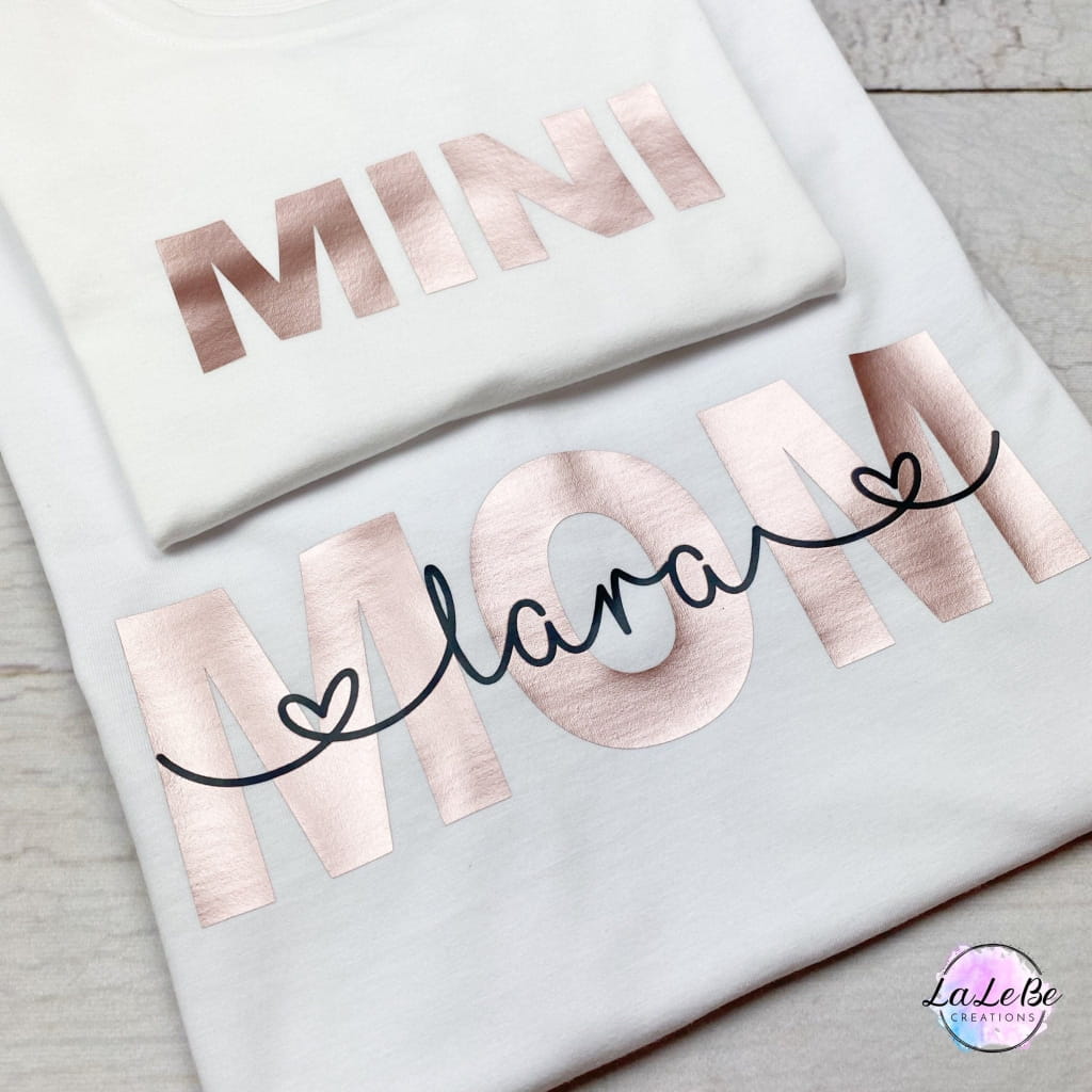 Outfit Mom Mini als Familien Partnerlook