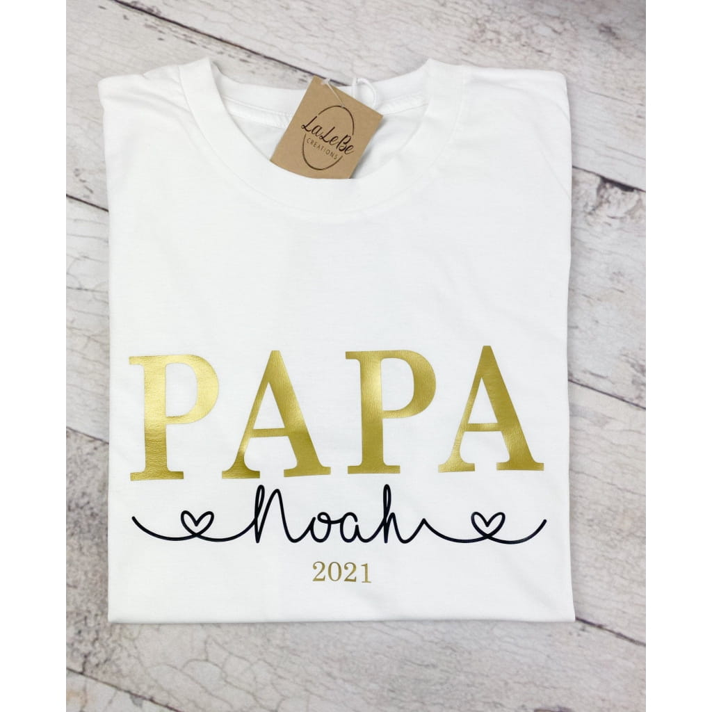 Personalisierte Familien T-Shirts für Mama Papa und Mini