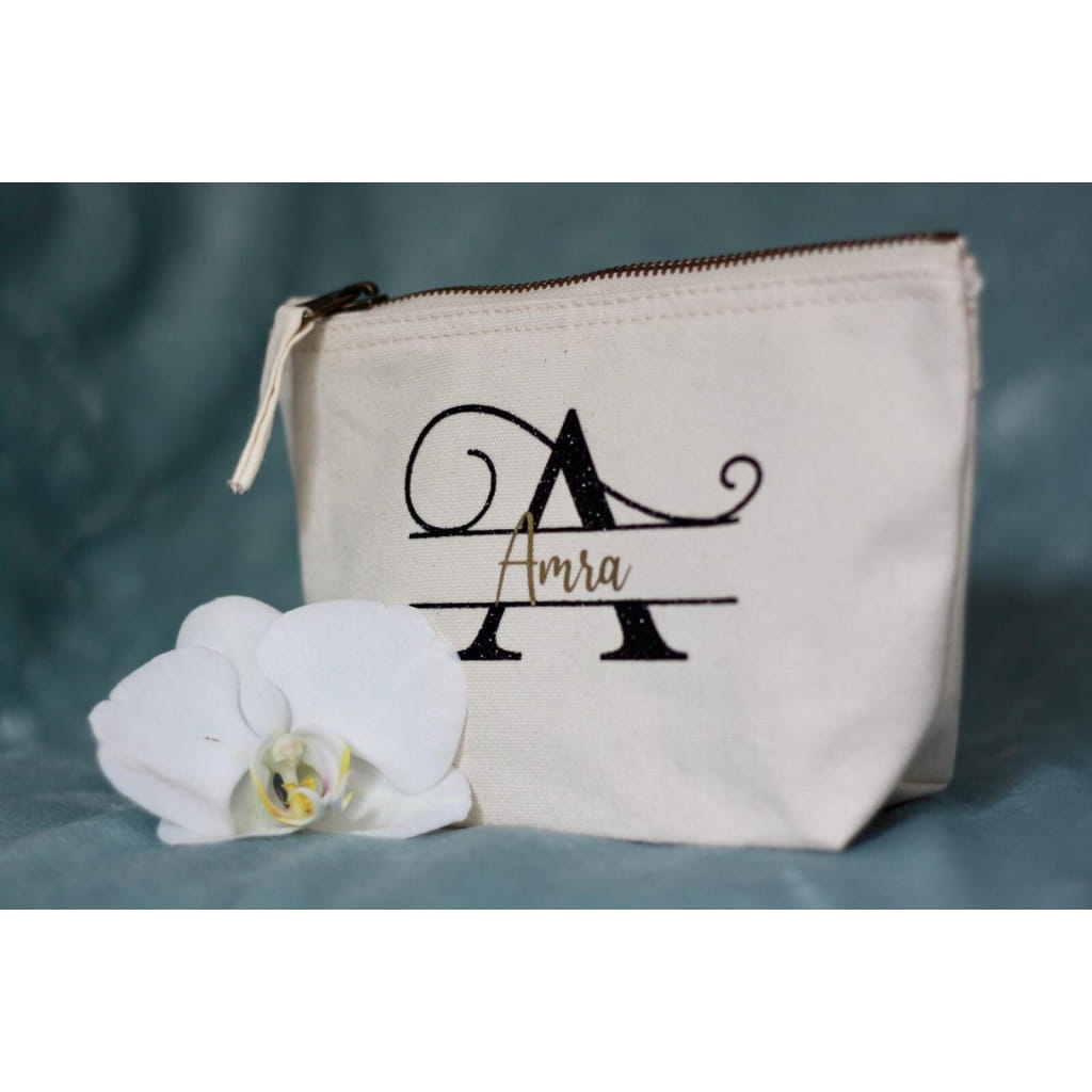 Personalisierte Kosmetiktasche für Mama und Oma Natur / S