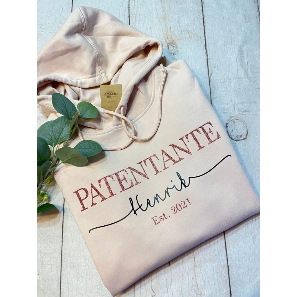 Personalisierter Hoodie für Patenonkel oder Patentante