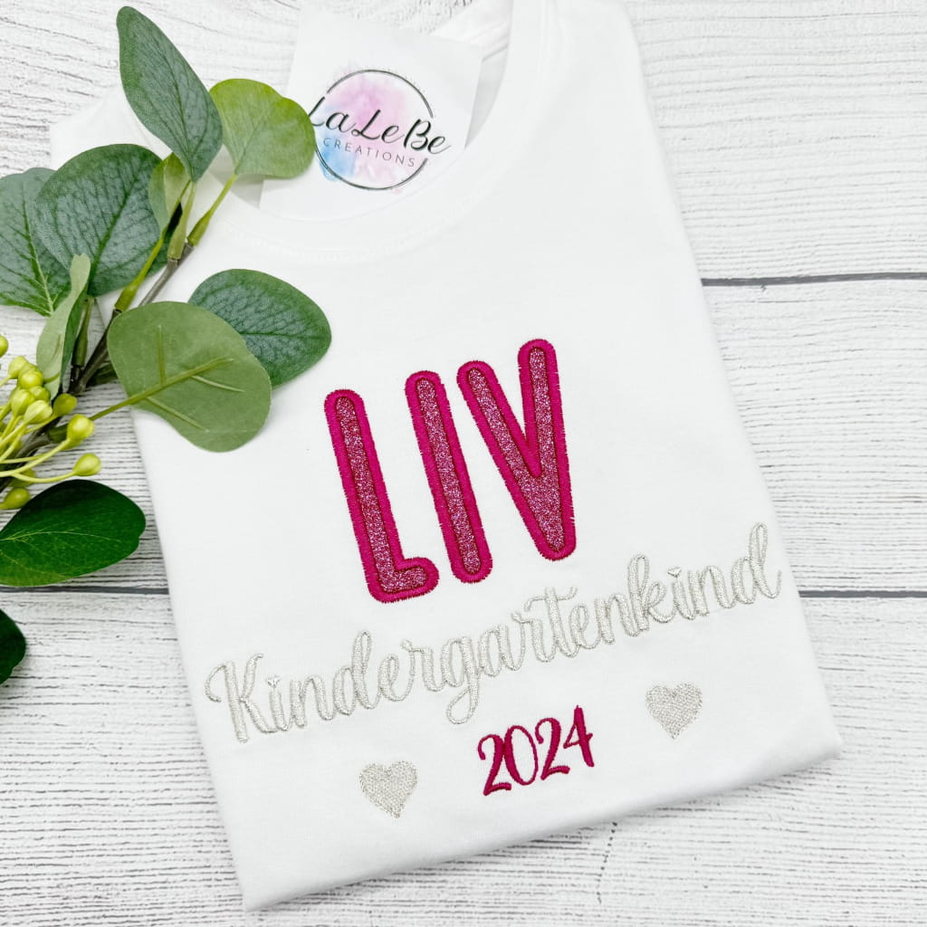 T-Shirt Kindergartenkind oder Schulkind - lalebecreations.de