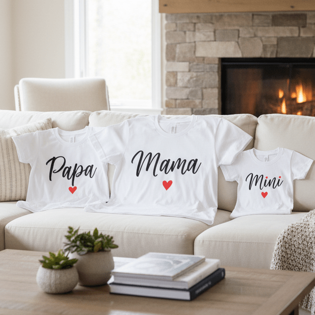 Familienoutfit Mama Papa Mini