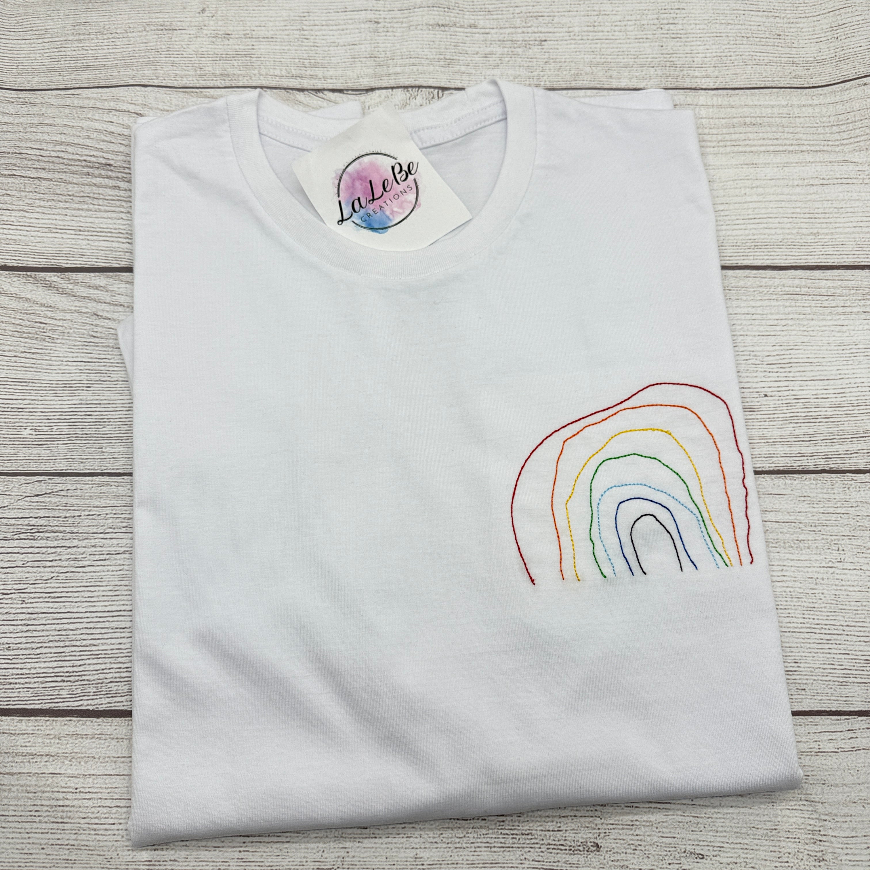 Besticktes Sweatshirt mit Kinderzeichnung