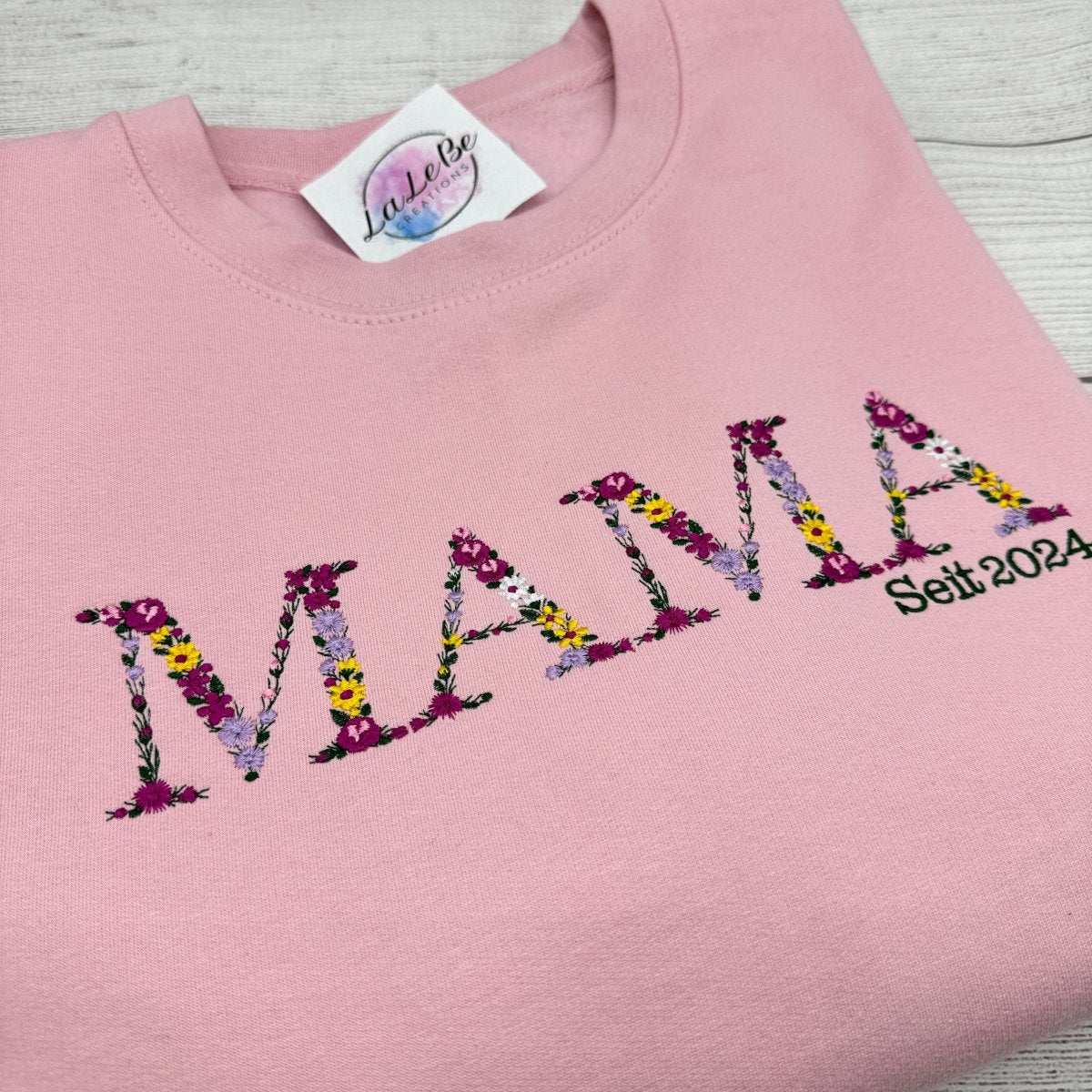 MAMA Sweatshirt personalisiert mit Geburtsjahrgang
