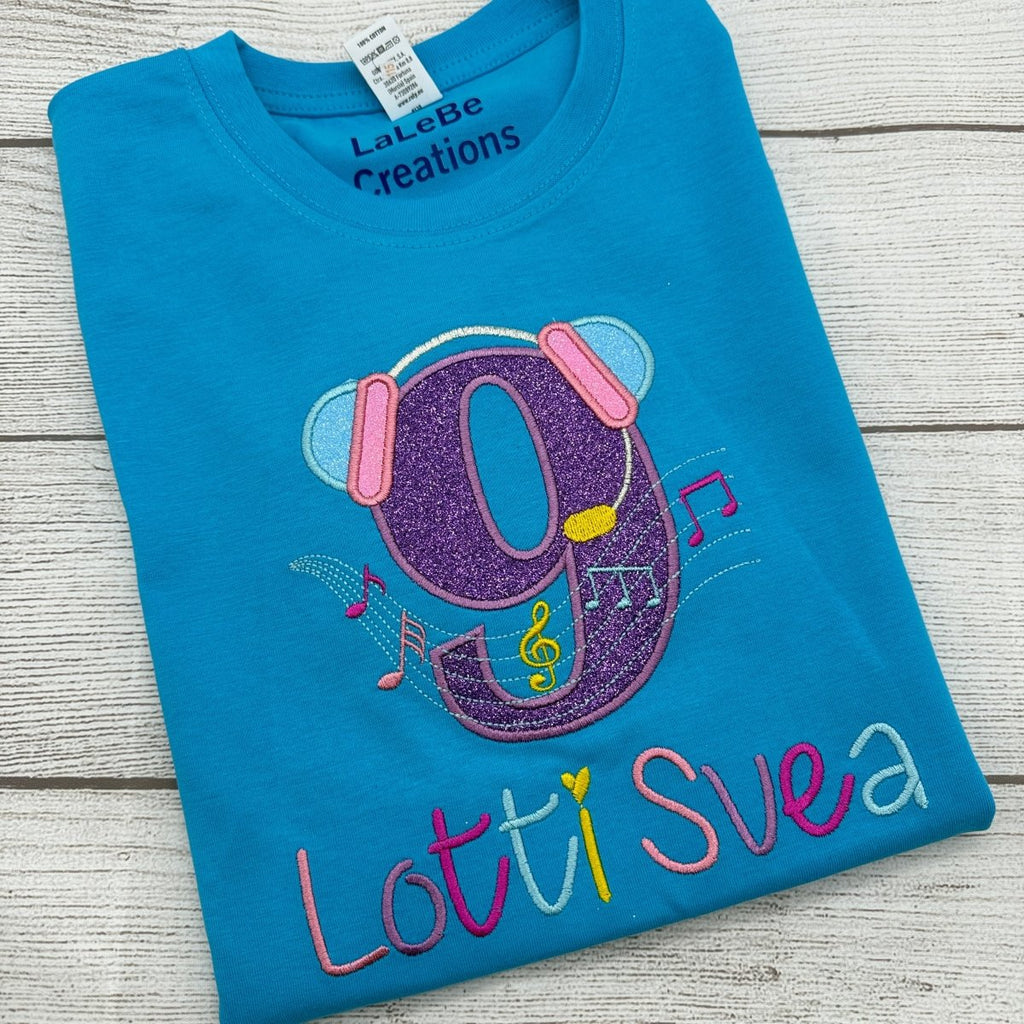 Geburtstagsshirt mit musikalischem Motiv (Bild 6 von 6)