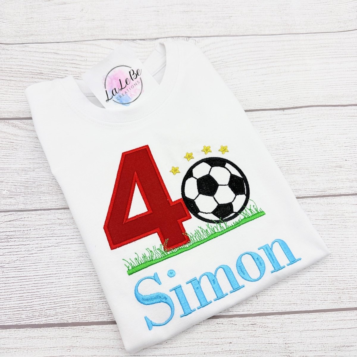 Fußball-Geburtstagsshirts für echte Fans: Individuell bestickt & unvergesslich (Bild 1 von 3)