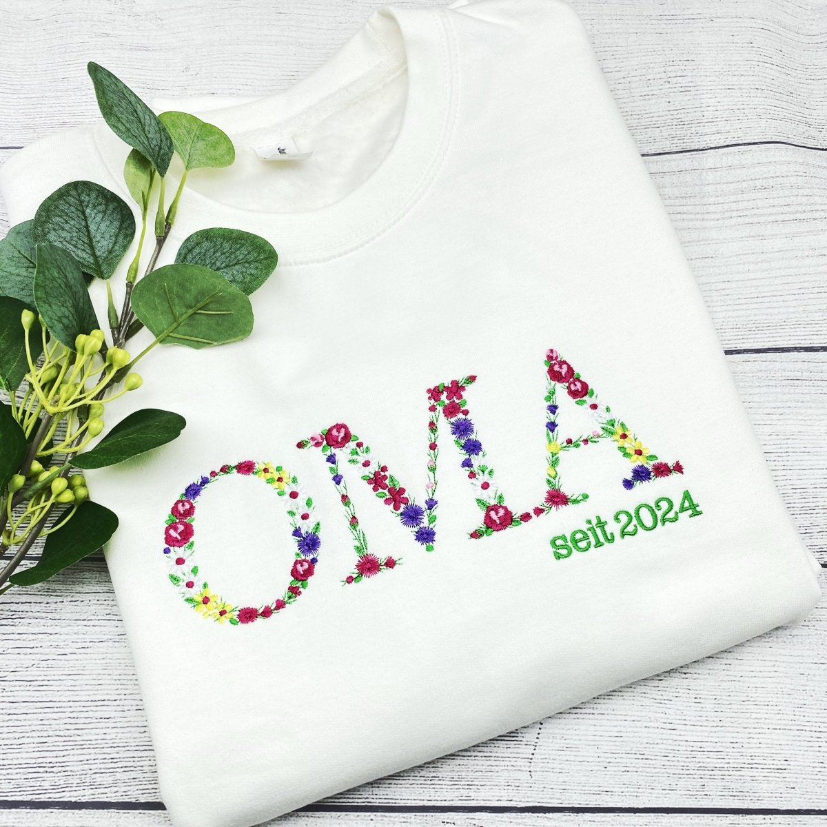 MAMA Sweatshirt personalisiert mit Geburtsjahrgang