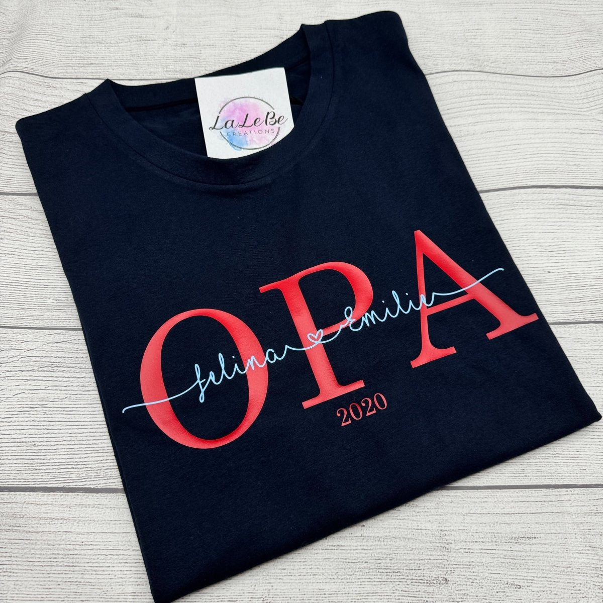 Opa T-Shirt  personalisierte Geschenk