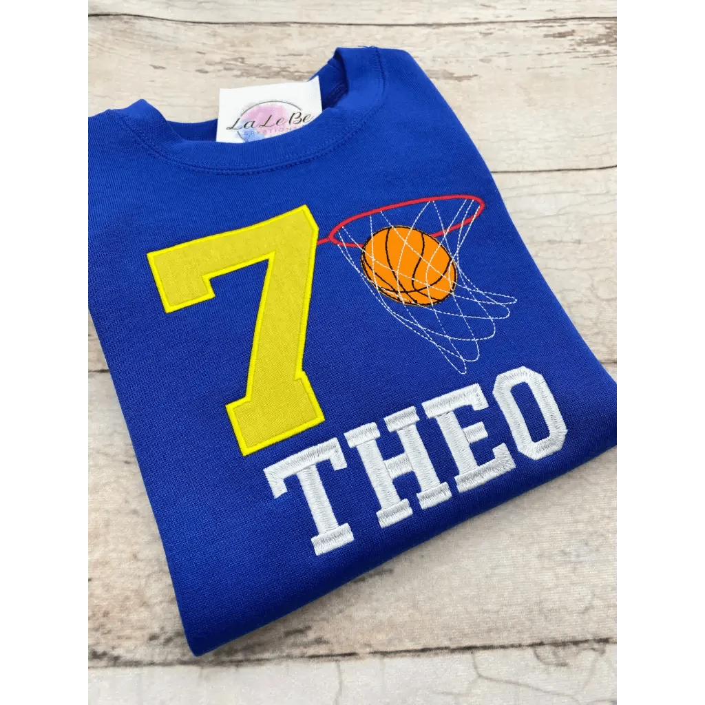Basketball Geburtstagspullover für Jungen
