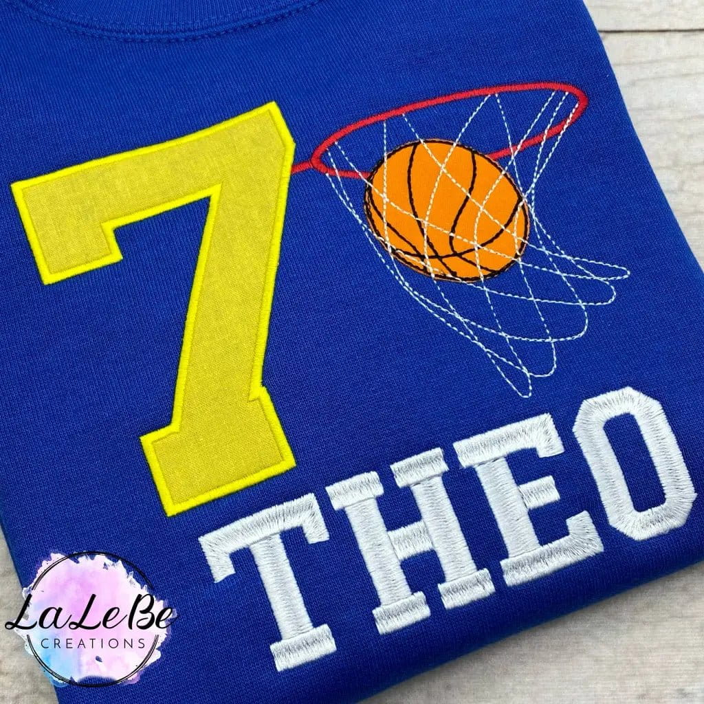 Basketball Geburtstagspullover für Jungen - lalebecreations.de