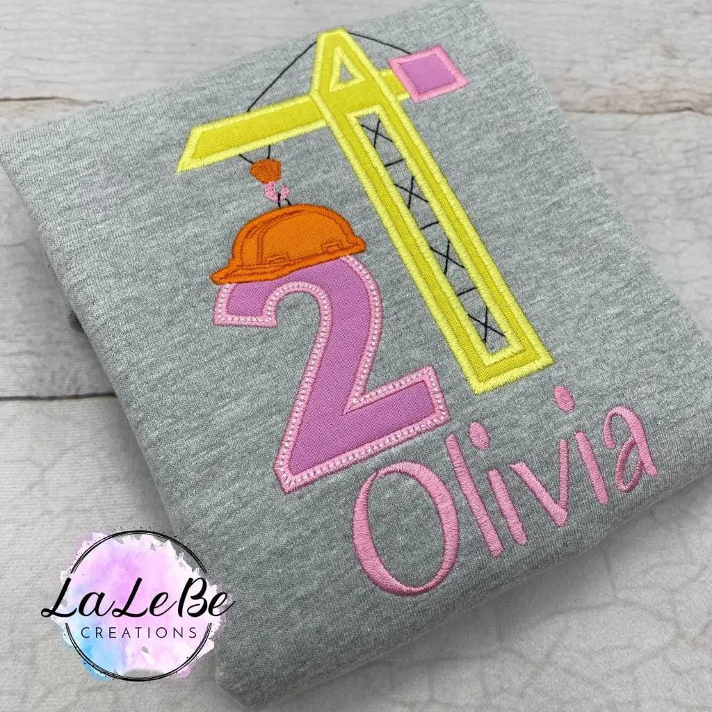 Baustelle Geburtstags- Pullover für Kinder