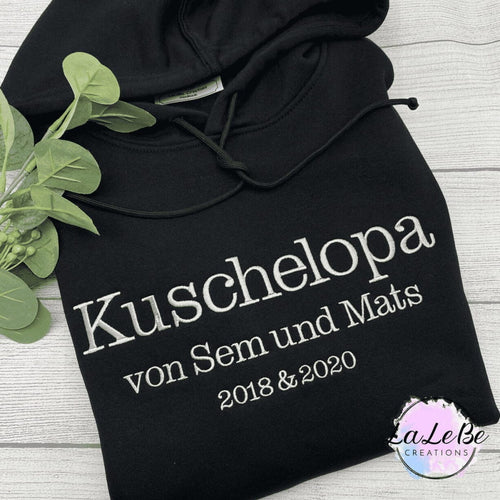 Bestickter Opa-Hoodie - Persönlich & Gemütlich Sweatshirt