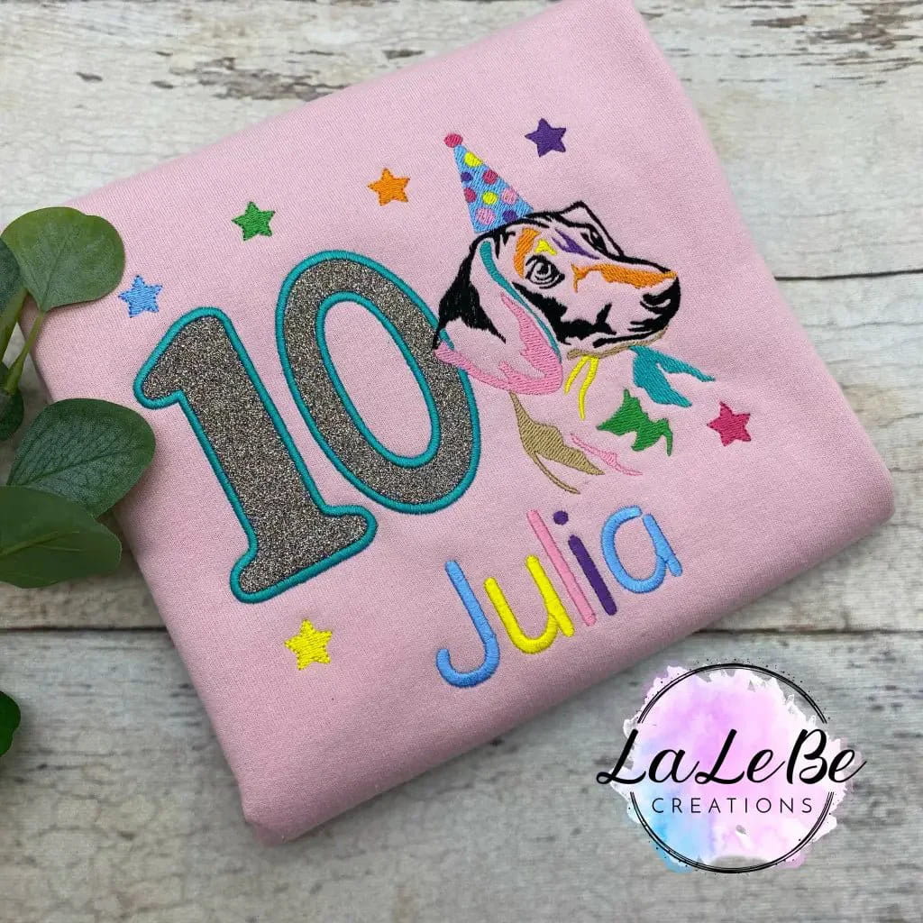 Dackel Hund Geburtstagspullover für Kinder