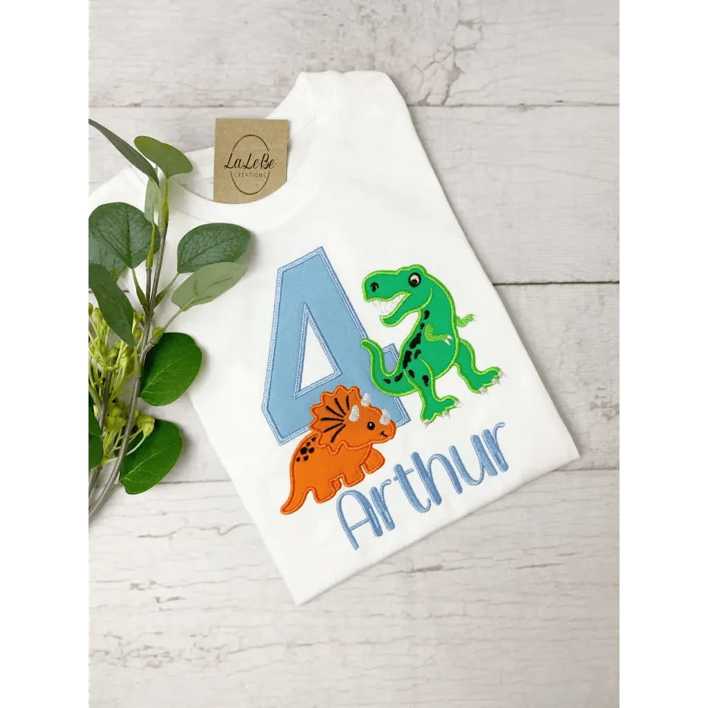 Dinosaurier Geburtstags-Shirt für Jungen