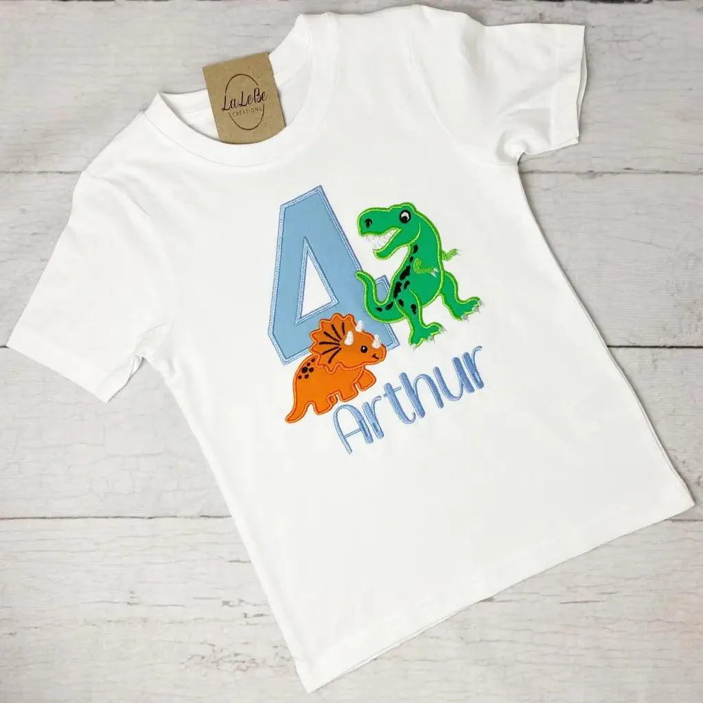 Dinosaurier Geburtstags-Shirt für Jungen
