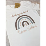 Einschulung T-Shirt mit Regenbogen Motiv - lalebecreations.de