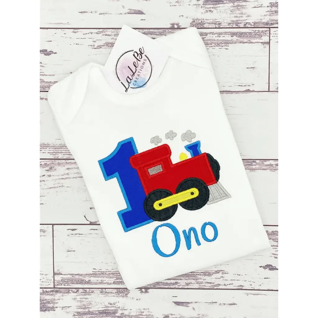 Eisenbahn Geburtstags-T-Shirt für Jungen