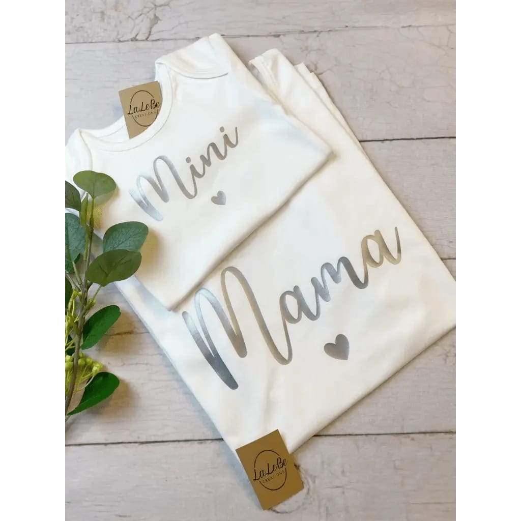 Familienoutfit Mama Papa Mini - lalebecreations.de