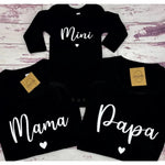 Familienoutfit Mama Papa Mini - lalebecreations.de