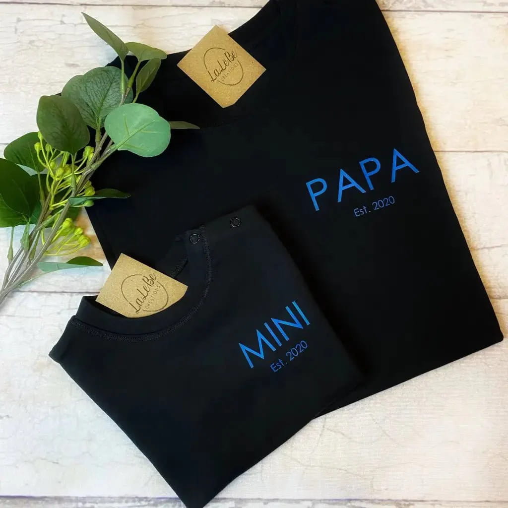 Familienoutfit Mini Papa Mama - lalebecreations.de