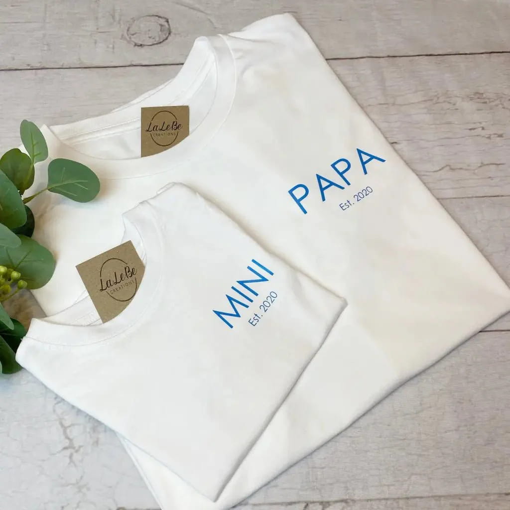 Familienoutfit Mini Papa Mama - lalebecreations.de