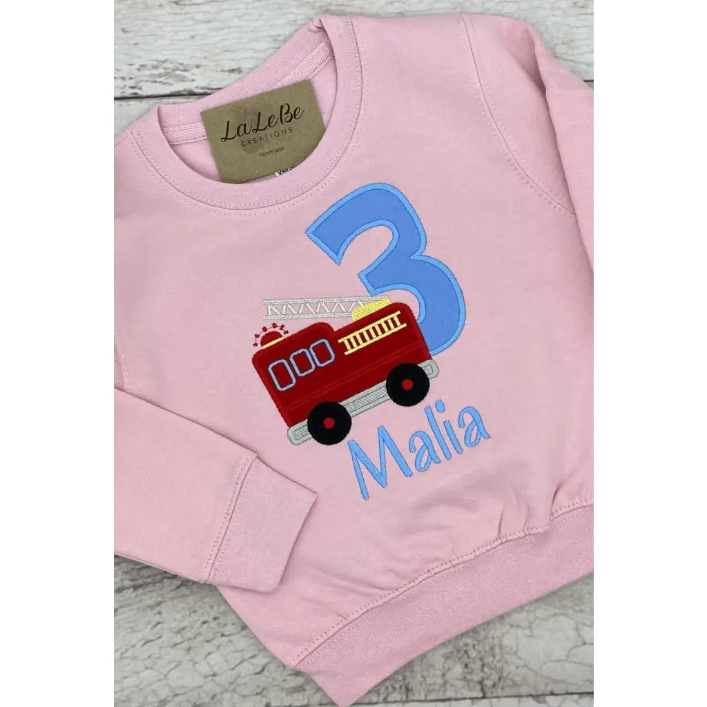 Feuerwehrauto Geburtstagspulli