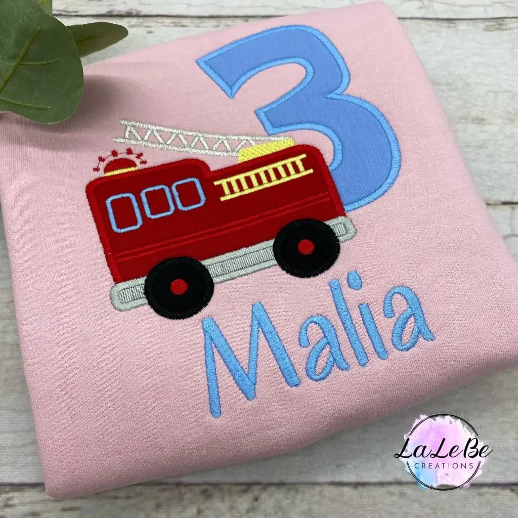 Feuerwehrauto Geburtstagspulli