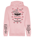 Lehrerin Hoodie personalisiert – Abschiedsgeschenk mit Klassenmotiv (Bild 1 von 2)
