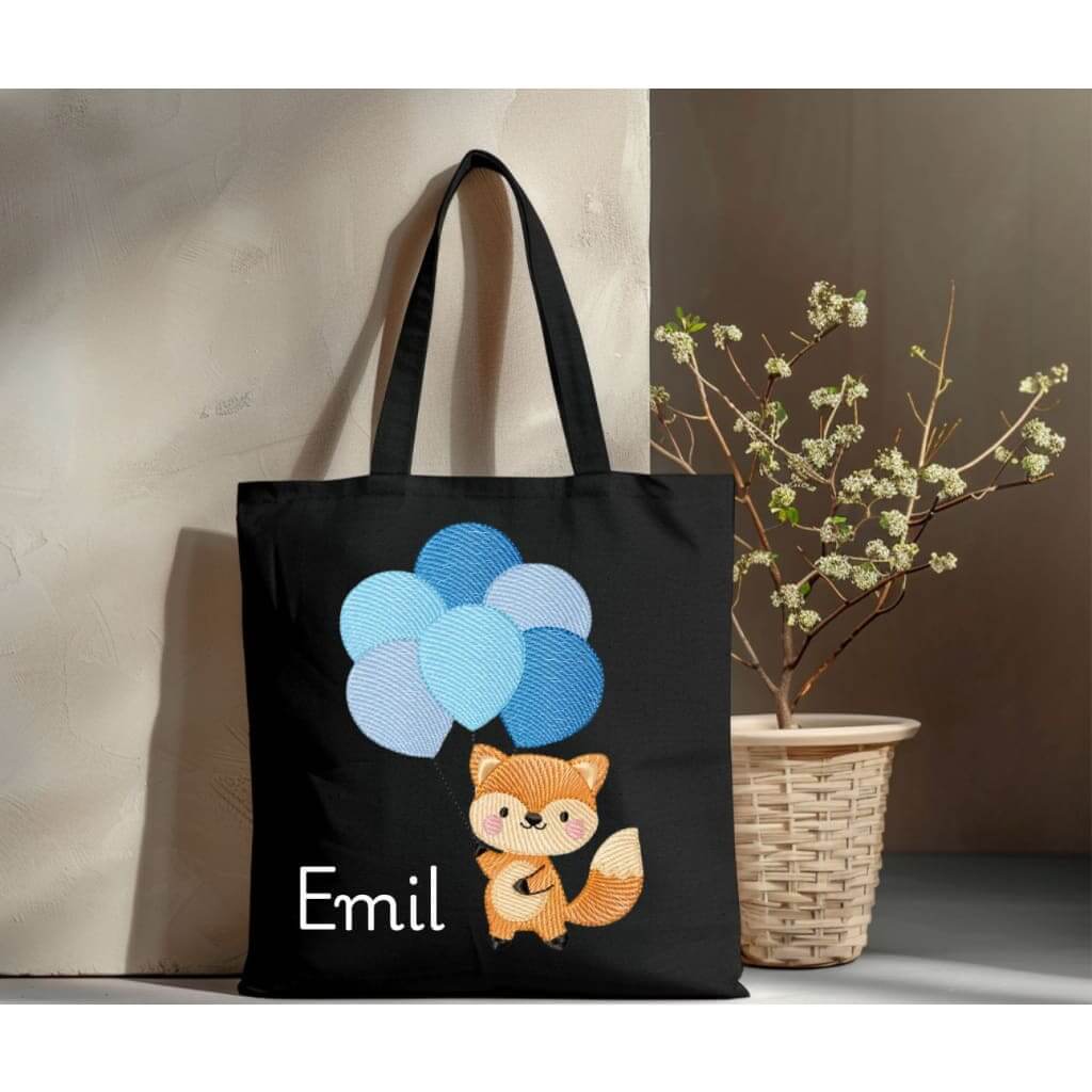 Fuchs - Tasche als Wechselkleidung für den Kindergarten oder die Schule - lalebecreations.de