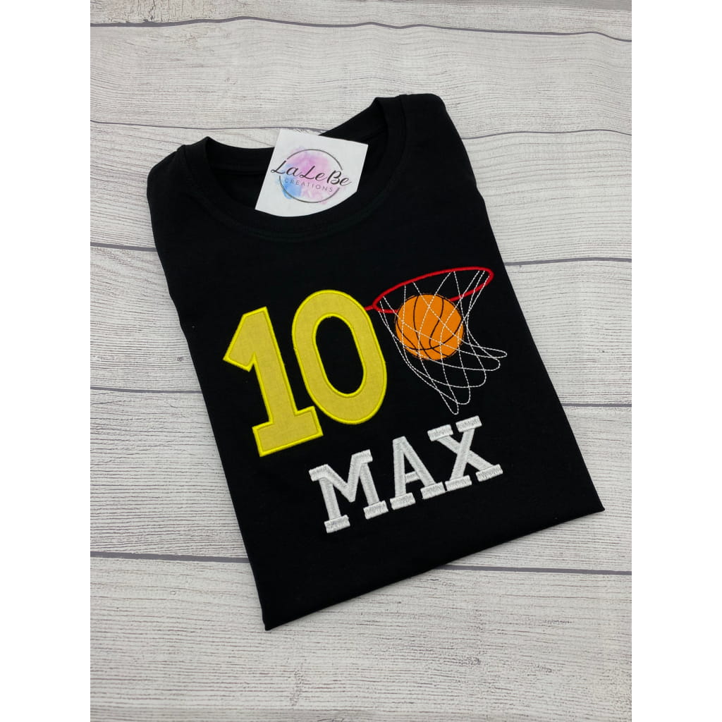 Geburtstagsshirt Basketball - lalebecreations.de