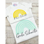 Geschwister T-Shirts Kleine Große Schwester Kleiner Großer Bruder - lalebecreations.de