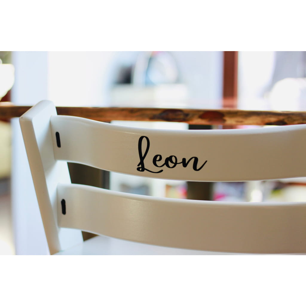 Hochstuhl Aufkleber personalisierter für den Tripp Trapp