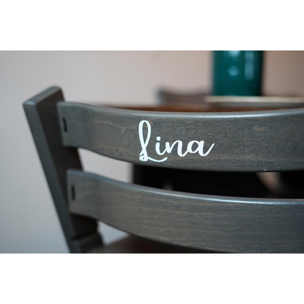 Hochstuhl Aufkleber personalisierter für den Tripp Trapp