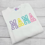Mama Sweatshirt - Hochwertige 3D Stickerei, Perfektes Geschenk zum Weihnachten - lalebecreations.de