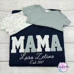 Keepsake Sweatshirt Mama, Familien - Erinnerungssweatshirt - lalebecreations.de