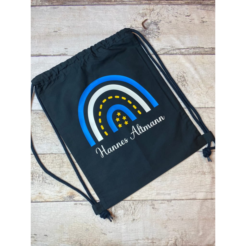 Kindergarten Schule Turnbeutel / Navy