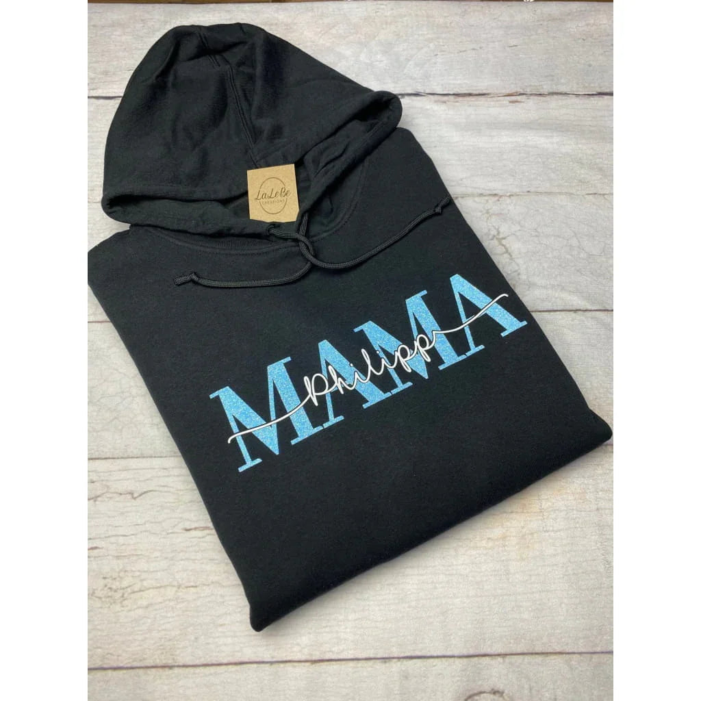 MAMA Hoodie mit Kindernamen - lalebecreations.de