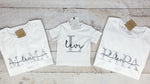 Mama Mini Papa Familienoutfit, Partnerlook Mutter Tochter Vater - lalebecreations.de