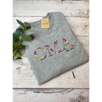 MAMA Sweatshirt personalisiert mit Geburtsjahrgang - lalebecreations.de