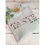 MAMA Sweatshirt personalisiert mit Geburtsjahrgang - lalebecreations.de